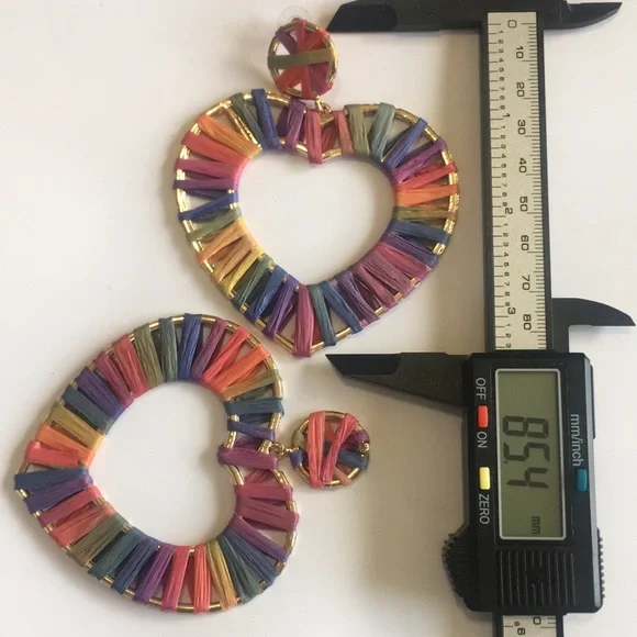 Heart Wrapped Earrings - Picture 3 of 3